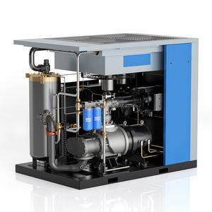 ضاغط هواء لولبي احترافي بمغناطيس دائم 30KW 40HP ، ضواغط صناعية جديدة من Shanghai - Product Image 3