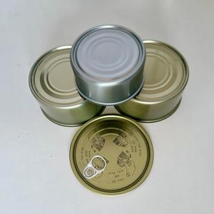 Boîtes rondes en métal personnalisées pour <span class=keywords><strong>caviar</strong></span> avec couvercle, boîtes rondes vides pour <span class=keywords><strong>caviar</strong></span> sous vide - Product Image 3
