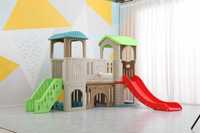 Tunnel de jeu pour bébé, toboggan en plastique pour enfants, équipement de terrain de jeu intérieur pour usage en intérieur, autres parcs d'attractions