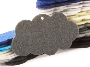 Décoration murale moderne en feutre polyester pour chambre d'anniversaire, faible MOQ - Product Image 5