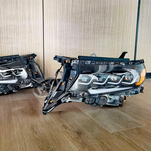 Maictop ไฟหน้า LED ด้านหน้าสำหรับ Lc150, อุปกรณ์เสริมสำหรับรถยนต์สำหรับ <span class=keywords><strong>Toyota</strong></span> <span class=keywords><strong>Land</strong></span> <span class=keywords><strong>Cruiser</strong></span> Prado <span class=keywords><strong>LC</strong></span> <span class=keywords><strong>150</strong></span> FJ150 2018- - Product Image 4