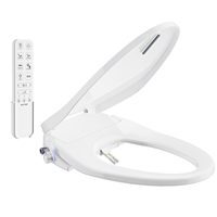 Abattant de toilette intelligent en forme de V (TE001-116) - Fonction bidet, siège chauffant et nettoyage automatique