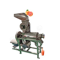 Automatische sinaasappel/appel/druif/gember sapmachine industriële koudpers extractor machine fruitsapmachine
