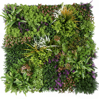 100*100cm panneau Anti Uv haie artificielle buis herbe toile de fond mur gazon artificiel mur extérieur gazon artificiel panneaux muraux