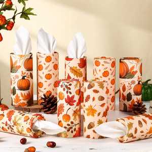 Offre Spéciale conception imprimée personnalisée cylindre biodégradable boîte à mouchoirs voiture tube de papier de soie pour l'activité de propagande cadeau - Product Image 2