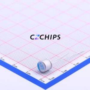 Condensador Sólido ORZ101M1Cbk-0606, Componente de Orificio Pasante (THT), D6.3xL6mm 100uF 20% 16V 2.49A100kHz - Product Image 1