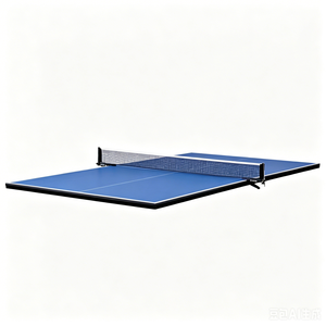 Mesa de Tenis de Mesa de MDF de 15 mm de Grosor, Fácil de Montar, con Red, Tamaño Estándar, para Entretenimiento en Interiores - Product Image 1