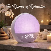 Machine à bruit blanc professionnelle pour le sommeil des bébés, réveil lumineux numérique, personnalisation OEM ODM