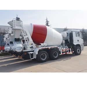 Neuer Shacman 6*4 Zement-Betonmischer-LKW mit 8m³ Kapazität Pumpe, Motor Getriebe für Produktionsanlagen - Product Image 3