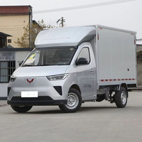 Camión de Carga Eléctrico SAIC General Electric, Camioneta de Carga Eléctrica Wuling Yangguang, Camión Eléctrico de Cabina Simple con Plataforma Plana, Tipo Estándar de 260 km de Autonomía