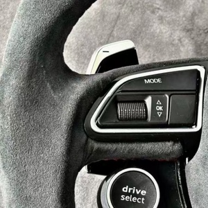 Volante Deportivo de Fibra de Carbono Modificado para Audi A3 A4 A5 S3 S4 RS3 RS5 Q5 TT A6 B8 C7 Q5 Q7 con LED y Gamuza - Product Image 2