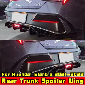 Alerón Trasero para Hyundai, Alerón de Techo, Kit de Carrocería para Hyundai Elantra 2021-2023, Accesorios para Automóviles - Product Image 2