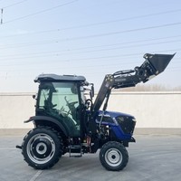 Trattore Agricolo Certificato COC 75CV |   Trattore Agricolo Standard Europeo con Caricatore Frontale per l'Esportazione