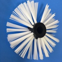 Brosse de revêtement Picote en fibre synthétique industrielle de qualité supérieure avec personnalisation OEM pour le nettoyage et la pulvérisation des canalisations d'égouts