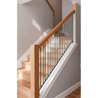 Rampe d'escalier moderne de haute qualité et durable, design contemporain, directement de l'usine, pour escalier intérieur, balustrade, terrasse intérieure, hôtel