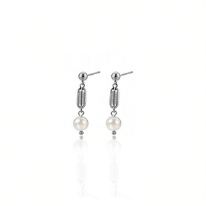 ต่างหูแฟชั่น DE PERLAS PE0489 สำหรับผู้หญิง เครื่องประดับคุณภาพสูง - Product Image 3