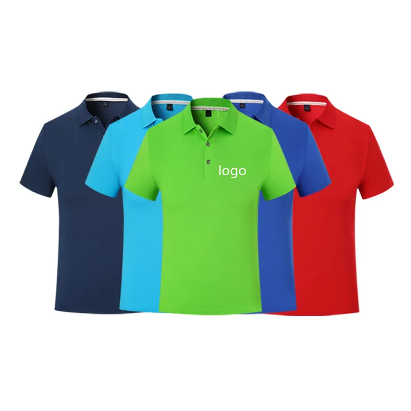 Tùy Chỉnh Chất Lượng Tốt Của Nam Giới Polo Áo Sơ Mi Breathable Và Nhanh Chóng Làm Khô 100% Polyester Của Nam Giới Quá Khổ Áo Sơ Mi