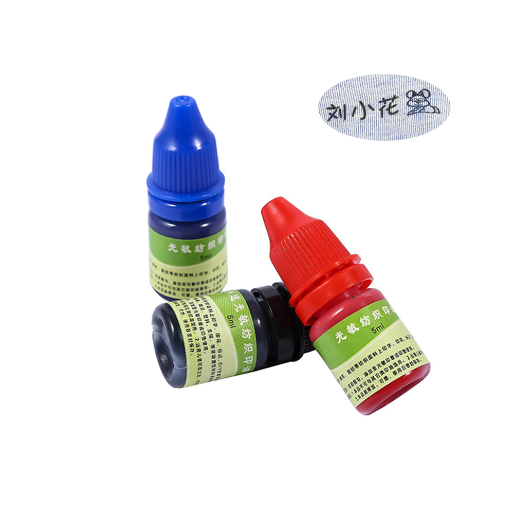 Encre pour tissu 5ml modèle 2