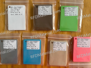 Rongfeng nhà máy sản xuất PLA màu <span class=keywords><strong>masterbatch</strong></span> Nhựa nguyên liệu Viên hỗ trợ tùy biến dựa trên tài liệu của bạn - Product Image 2