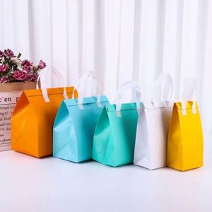 Bolsa Térmica Personalizada para Bebidas, Bolsa de Transporte Aislada para Alimentos, Bolsa Refrigerante de Tela No Tejida para Entrega de Comida - Product Image 3
