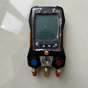 Manomètre numérique pour réfrigérant Testo 550s, outil de service pour pompe à chaleur avec sondes de température sans fil - Product Image 3