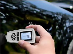 เครื่องวัดความหนาในการเคลือบสีดิจิตอลแบบ EC-770-P เครื่องวัดความหนาวัสดุ ABS เครื่องตรวจจับสีรถยนต์0ถึง2000um - Product Image 6