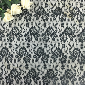 Tissu en dentelle jacquard à motif de pivoine classique en gros d'usine pour robes de mariée et vêtements pour enfants - Product Image 1