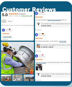 Máy lấy mẫu không khí khối lượng lớn bán trực tiếp từ nhà máy để phát hiện chất lượng không khí ngoài trời PM10, hàng có sẵn của nhà sản xuất Trung Quốc - Product Image 4