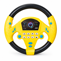 Volant musical pour enfants 360 °   Volant de simulation de conduite rotatif avec lumières et sons, jouet éducatif pour voiture