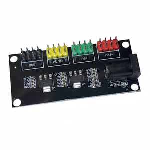 โมดูลแปลงแรงดันไฟฟ้า DC-DC 12V เป็น3.3V 5V 12V หลายบอร์ดเอาท์พุท59.7mm x 26.7mm - Product Image 3