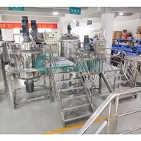 Machine de fabrication de gel hydroalcoolique, de lotion de beauté et de mayonnaise, émulsifiant-dispersant-homogénéisateur-mélangeur à cisaillement élevé