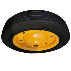 13x3メタルリムハンドトラックカートタイヤガーデン軽量手押し車ホイール8インチ10インチ13インチソリッドラバーホイール - Product Image 4