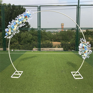Large Size Golden Metal <strong>Circle</strong> <strong>Balloon</strong> Flower <strong>Arch</strong> Decoration for Birthday Wedding Graduation Decorations Photo Background <strong>Arch</strong> - Product Image 6