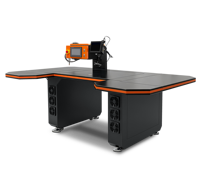 Mesin Las Laser Serat QCW Portabel 150W 300W Harga Terjangkau untuk Pengelasan Huruf Logam, Tanda 3D, Besi, dan Baja
