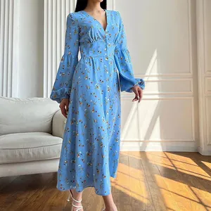 Custom korean sexy plus size, women dresses long maxi clothes womens casual dresses women ladies summer floral dress/