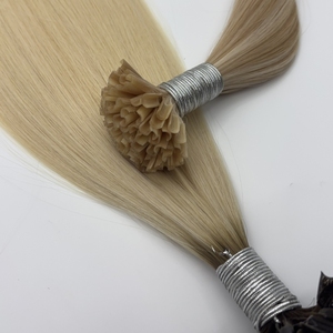 Extensioni per capelli con punta a <span class=keywords><strong>U</strong></span> pre-incollate in offerta speciale, 100% capelli umani vergini russi Ombre, a doppia trama, con punta <span class=keywords><strong>K</strong></span>/<span class=keywords><strong>U</strong></span>/V/Y - Product Image 5