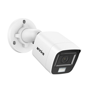 Caméra de surveillance domestique ANNKE 2MP CMOS TVI analogique, double éclairage intelligent, microphone, objectif 3,6 mm, WDR, caméra de sécurité CCTV bullet, IP67