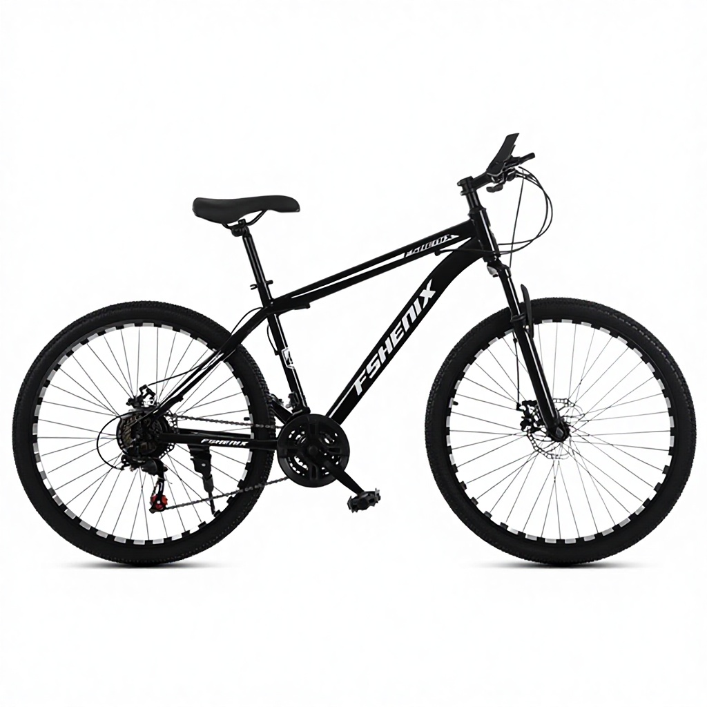 Samurai black-spoke wheel