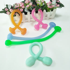 Silicone Bande di Resistenza di Forma Fisica di Yoga Elastico Fune espansione del torace - Product Image 6