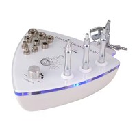 Appareil professionnel de microdermabrasion au diamant 9 en 1, équipement de beauté pour le rajeunissement de la peau du visage, soin hydro-cristallin.