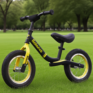 Vélo d'équilibre pour enfants de 12 pouces <span class=keywords><strong>avec</strong></span> moteur <span class=keywords><strong>électrique</strong></span>, pour les 2-3 ans/4-6 ans, disponible en rouge, rose, vert, café, pour la conduite à deux roues des bébés - Product Image 6