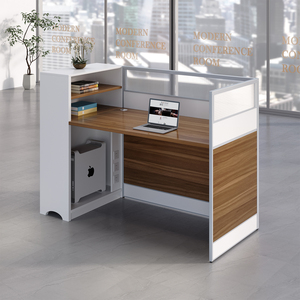 Stile moderno 1 2 4 6 8 posti scrivania cubicolo schermo Workstation divisorio tavolo ufficio moderno ergonomico - Product Image 1