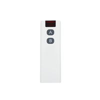 RF433 Commutateur de télécommande infrarouge sans fil à 2 boutons Fréquence radio longue distance pour les utilisateurs de produits conscients de la distance