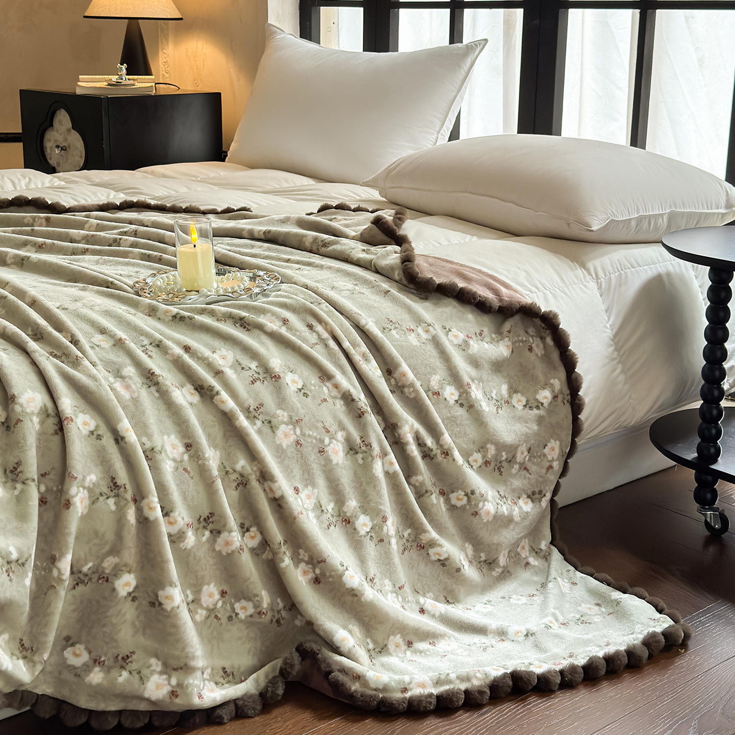 Café parfumé - Velours de lait double épaisseur