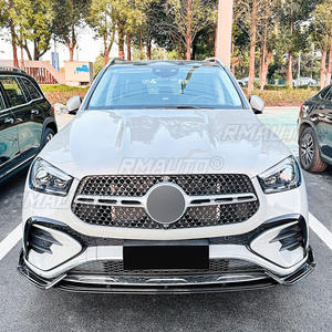 Spoiler de labio para parachoques delantero para Mercedes-Benz GLE-Class GLE Coupe W167 C167 AMG 2024+ Protector de parachoques delantero y divisor de labio inferior - Product Image 4