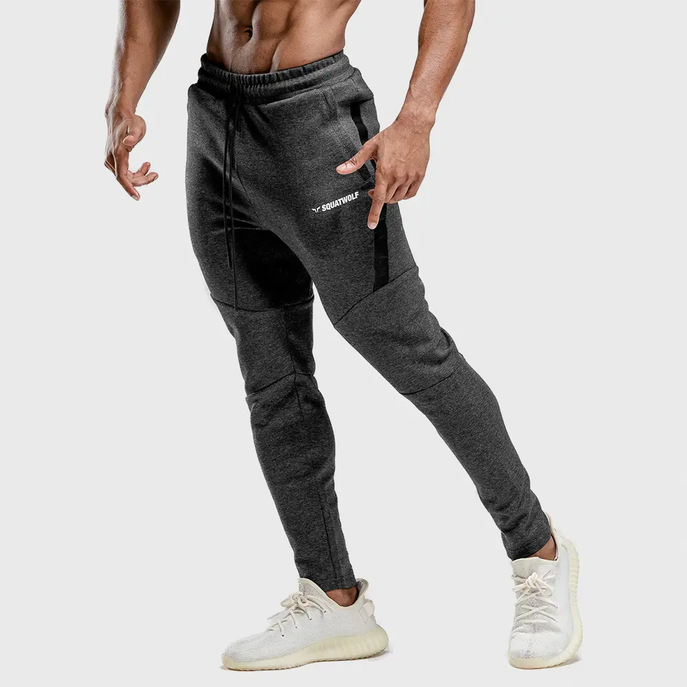 Benutzer definierte Logo Baumwolle Jogger Laufen Sportswear Herren Hosen Hosen Hose Show Muscle Skinny Fitness Herren Hosen