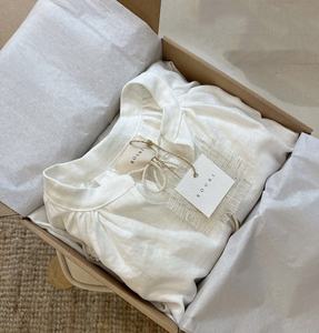 定制免费样品标志Cajas粉色De Regalo紫色彩色化妆品波纹包装邮件箱装运箱纸盒 - Product Image 5