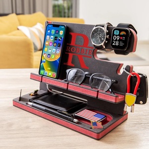 Organizador de Escritorio de Madera Personalizado con <span class=keywords><strong>Detalles</strong></span>, Set de Regalo Personalizado para Regalos de Relaciones Públicas y Kits para Influencers - Product Image 4