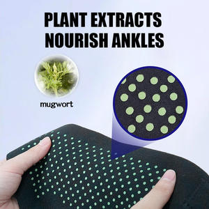 Mugwort Lightweight Breathable Spandex Compression Sleeve Thin <b>Supportive</b> <b>Joint</b> Stabilizer for Basketball Tennis Fitness Ankle - Product Image 2