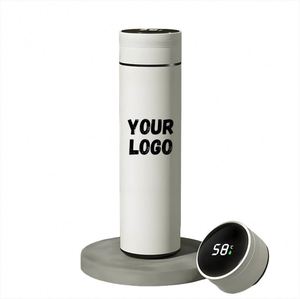 Promotion Corporate Activity Business Gift Smart Stainless Steel Water Bottle With Custom Logo Printed - Product Image 1
